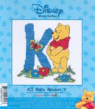 Disney Winnie the Pooh K Kreuzstich-Muster
